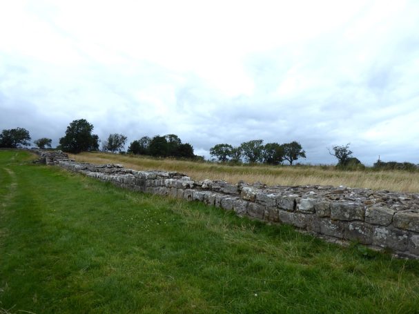 Wall path on Hadrian's Wall
