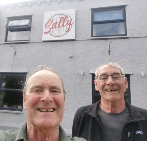 Phil and Paul Whatmough on the Hadrian's Wall
