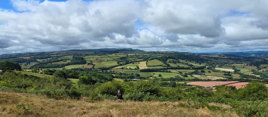 View from Merbach Hill